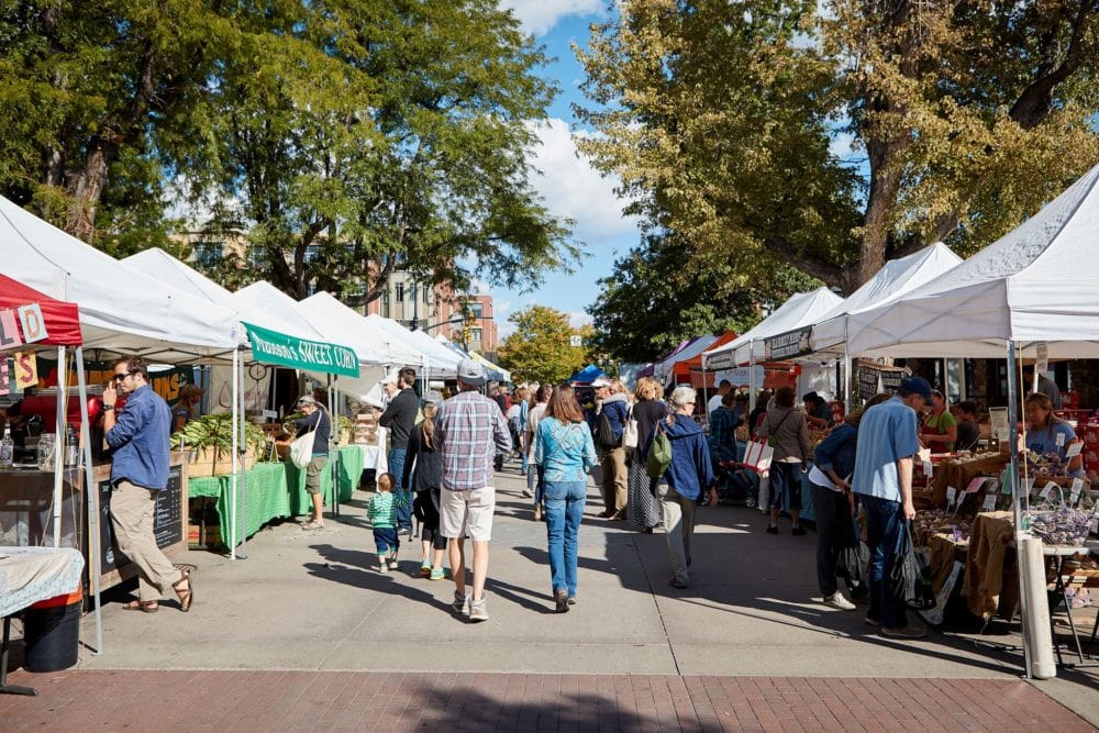 Around Boulder: Activities in Town 17 Boulder Farmers Market - Weekend Activities near CU Boulder